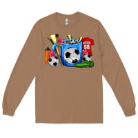 Toasted Coconut Soccer Coffee Mug Long Sleeve Tee - FaDigitalArtStudio