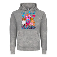 Cloud Rock One Loved Teacher Valentines Day Cold Drink Frappe Vintage Hoodie - FaDigitalArtStudio
