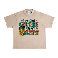 French Oak i pretend coffee helps but i'm still a bitch Urban Heavy Tee - Jasminsmagicworld