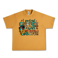 Peanut Butter i pretend coffee helps but i'm still a bitch Urban Heavy Tee - Jasminsmagicworld