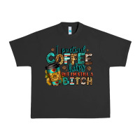 Pigment Black i pretend coffee helps but i'm still a bitch Urban Heavy Tee - Jasminsmagicworld