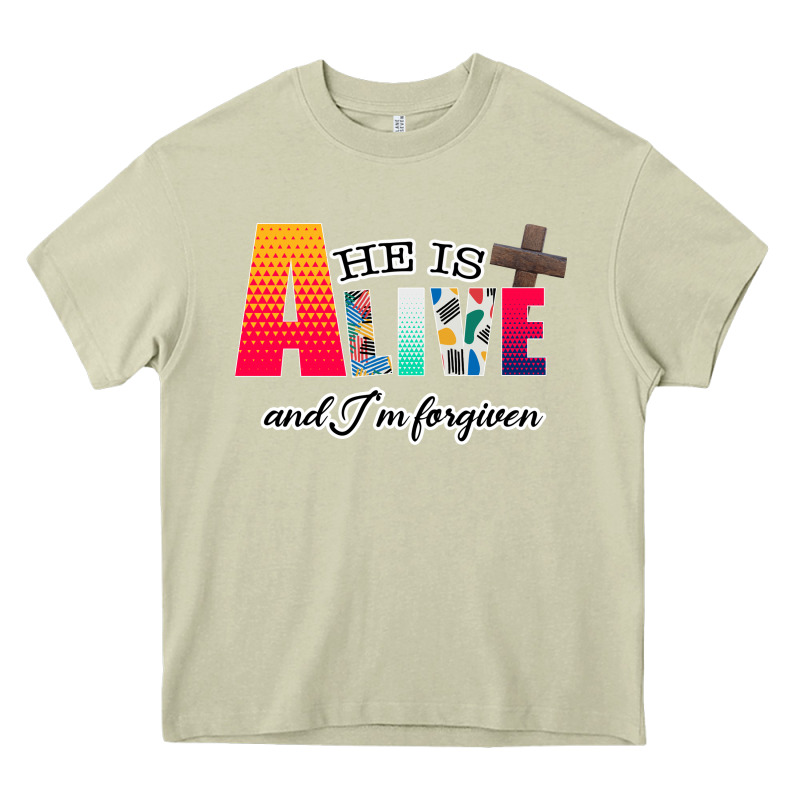 He Is Alive Heavy Core Tee by Bettercallsaul | Teevron