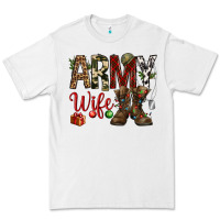 White Christmas Army wife Premium Tee - NancyCooperArtShop