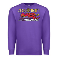 Purple Soul Train Premium Sweatshirt - maiPhamDesign