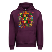 Mauve Wine cinco de mayo squad Urban Hoodie - JahusDesignShop