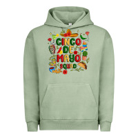 Pigment Oil Green cinco de mayo squad Urban Hoodie - JahusDesignShop