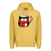 Antique Gold coffee cups animal Premium Hoodie - CowhideDigitalArt