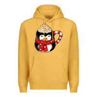 Mustard coffee cups animal Premium Hoodie - CowhideDigitalArt