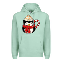 Seafoam coffee cups animal Premium Hoodie - CowhideDigitalArt