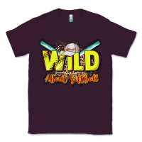 Plum Wild about Softball Classic Tee - HowdyJamesFarm