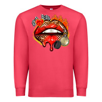 Cardinal race lips Premium Sweatshirt - AdoDesignShop