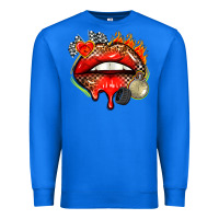 True Royal race lips Premium Sweatshirt - AdoDesignShop