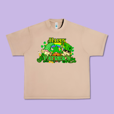 St. Patrick's Day Gnomes Urban Heavy Tee Designed By Howdyjamesfarm