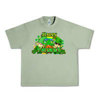 Oil Green St. Patrick's Day gnomes Urban Heavy Tee - HowdyJamesFarm