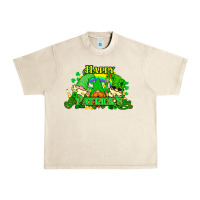 Sandshell St. Patrick's Day gnomes Urban Heavy Tee - HowdyJamesFarm