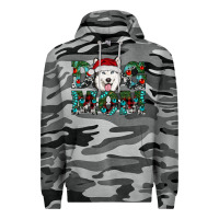 Slate Camo Christmas Dog Mom Husky Premium Hoodie - RanaPortraitStore