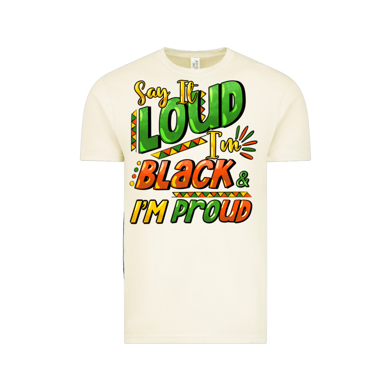 Say It Loud I'm Black And I'm Proud Vintage Tee by HowdyJamesFarm | Teevron