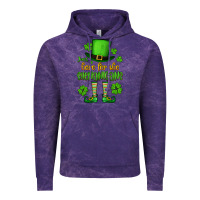 Cloud Purple Just here for the shenanigans St. Patrick's Vintage Hoodie - OliviaCreatesArt