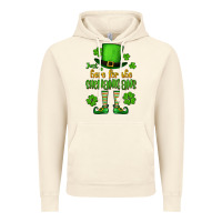 Vintage Artic Just here for the shenanigans St. Patrick's Vintage Hoodie - OliviaCreatesArt
