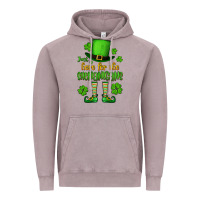 Vintage Zinc Just here for the shenanigans St. Patrick's Vintage Hoodie - OliviaCreatesArt