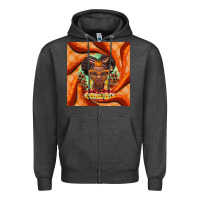 Charcoal Heather fall african girl Zipper Hoodie - BarkalooDesign