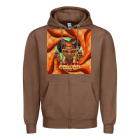 Chestnut fall african girl Zipper Hoodie - BarkalooDesign