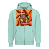 Seafoam fall african girl Zipper Hoodie - BarkalooDesign