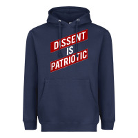 Dissent Is Patriotic Political Meme Raglan Baseball Tee Heavyweight Hoodie | Teevron