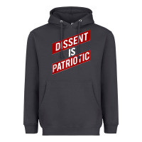 Smoke DISSENT IS PATRIOTIC Political Meme Raglan Baseball Tee Heavyweight Hoodie - maiPhamDesign