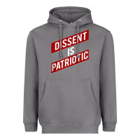Storm DISSENT IS PATRIOTIC Political Meme Raglan Baseball Tee Heavyweight Hoodie - maiPhamDesign