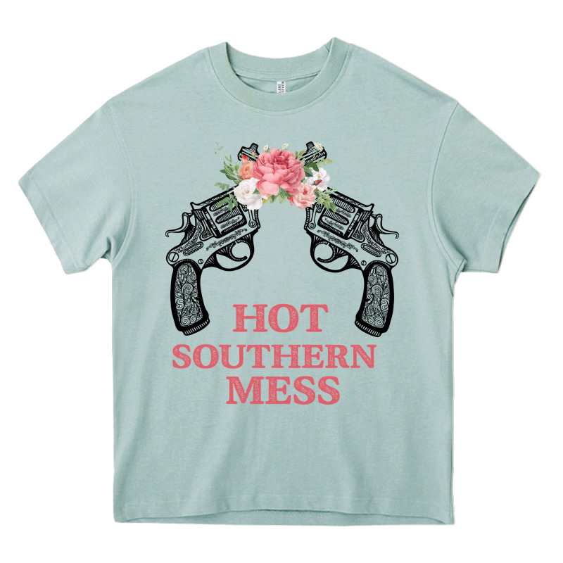 Hot Southern Mess Heavy Core Tee by Bettercallsaul | Teevron