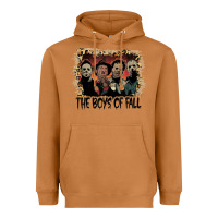 Meerkat the boys of fall leopard pattern bleached halloween murder t shirt Heavyweight Hoodie - maiPhamDesign