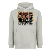 Moon Dust the boys of fall leopard pattern bleached halloween murder t shirt Heavyweight Hoodie - maiPhamDesign