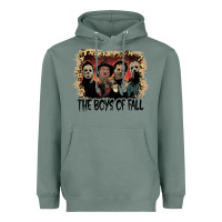 Sage the boys of fall leopard pattern bleached halloween murder t shirt Heavyweight Hoodie - maiPhamDesign