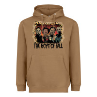 The Boys Of Fall Leopard Pattern Bleached Halloween Murder T Shirt Heavyweight Hoodie | Teevron