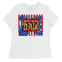 White world best dad Ladies Tee - TumblerDesignByShophia