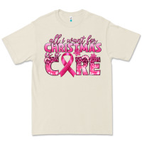 Bone all i want for christmas is a cure breast cancer Premium Tee - texasbilliewilder