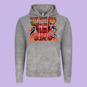 Valentine's Day Wild Thing You Make My Heart Sing Vintage Hoodie Designed By Fadigitalartstudio