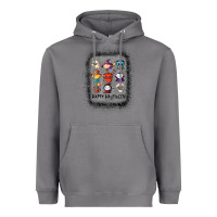 Storm halloween funny set ghost mummy witch vampire and pumpkin t shirt Heavyweight Hoodie - maiPhamDesign