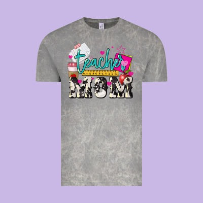 Teacher Mom Mother's Day Vintage Tee Designed By Howdyjamesfarm