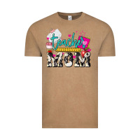 Vintage Coffee Teacher Mom Mother's Day Vintage Tee - HowdyJamesFarm