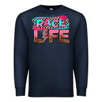Navy race life Premium Sweatshirt - AdoDesignShop