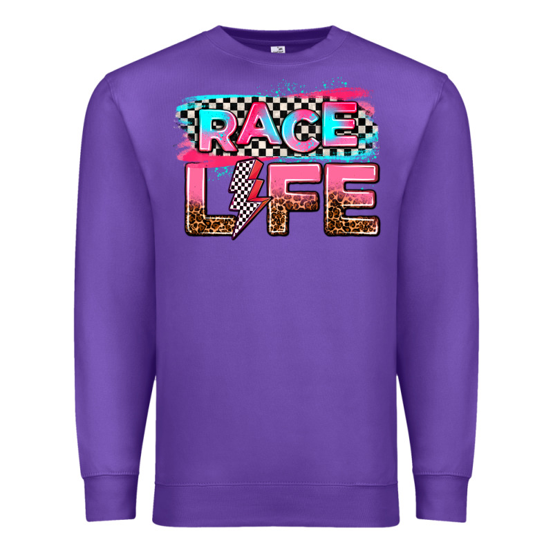 Race Life Premium Sweatshirt by AdoDesignShop | Teevron