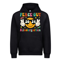 Black peace out 2024 kindergarten Urban Hoodie - JahusDesignShop