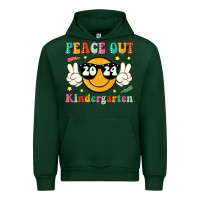 Forest Green peace out 2024 kindergarten Urban Hoodie - JahusDesignShop