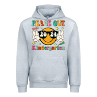 Heather Grey peace out 2024 kindergarten Urban Hoodie - JahusDesignShop