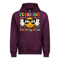 Mauve Wine peace out 2024 kindergarten Urban Hoodie - JahusDesignShop