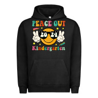 Pigment Black peace out 2024 kindergarten Urban Hoodie - JahusDesignShop