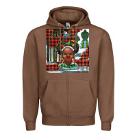 Chestnut Christmas African girl Zipper Hoodie - BarkalooDesign