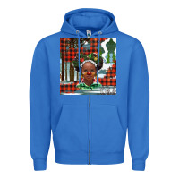 True Royal Christmas African girl Zipper Hoodie - BarkalooDesign